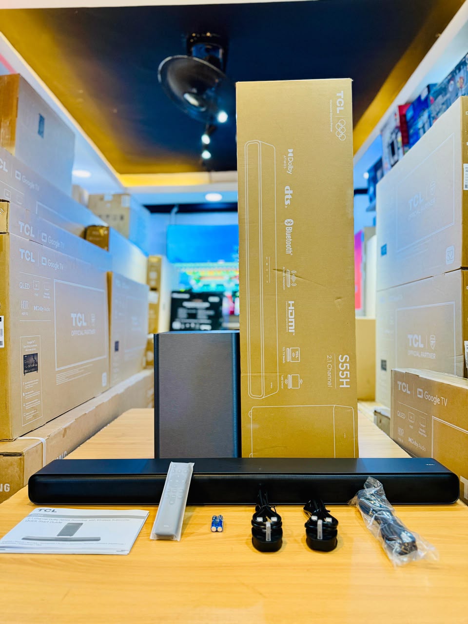 TCL S55H soundbar at Runda Technologies