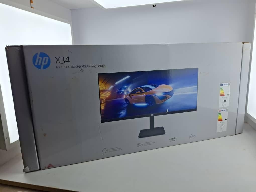HP X34 ultrawide gaming monitor at Runda Technologies