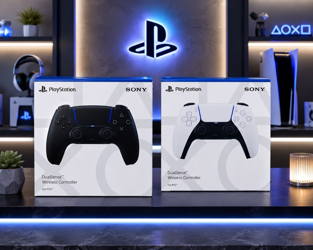 PlayStation 5 DualSense controllers at Runda Technologies